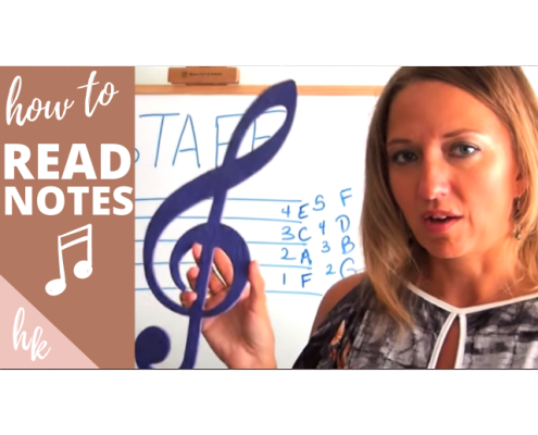 how to read music treble clef