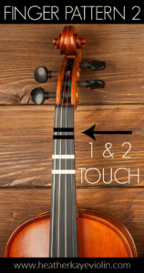 how to play low two on violin