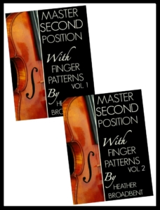 second position violin exercises