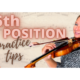 15 How to Practice Tips for Fifth Position