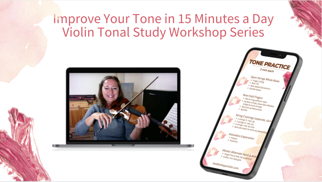 Violin Tone Workshops