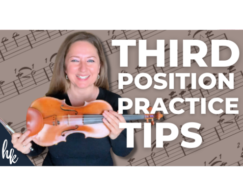 Third position practice tips