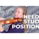 shy study violin positions