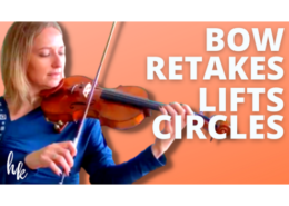 How to Retake the Violin Bow with Good Tone