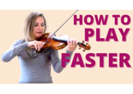 how to play sixteenth notes on the violin