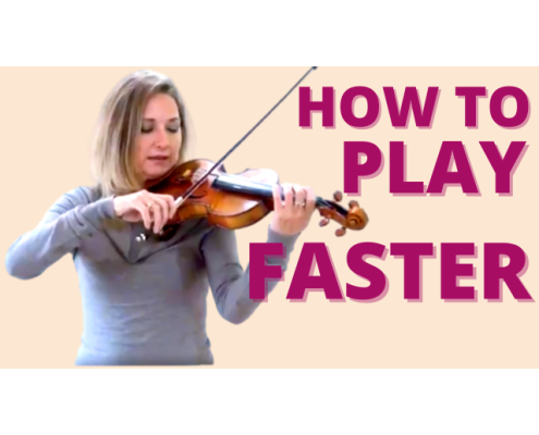 how to play sixteenth notes on the violin