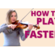 how to play sixteenth notes on the violin