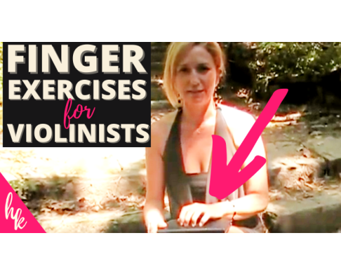Left Hand Finger Strengthening Exercises for Violinists