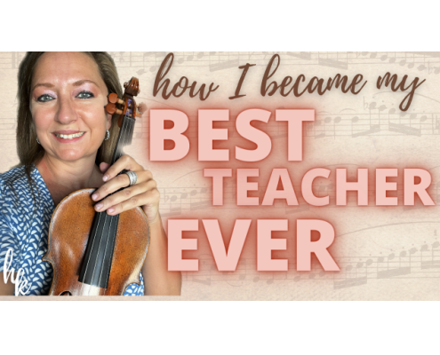 How I Became My Best Violin Teacher Ever