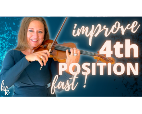 Playing Out of Tune in Fourth position on the Violin?