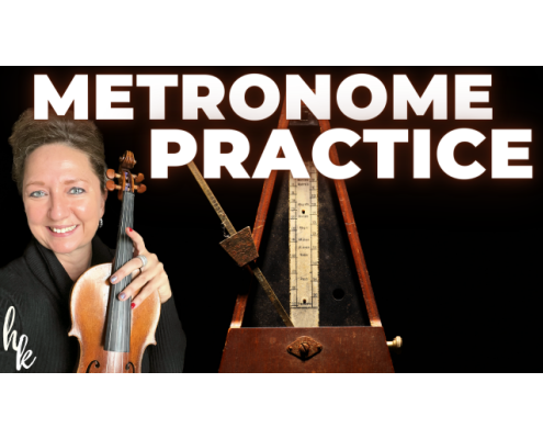 How to Practice Playing with a Metronome as a Violinist