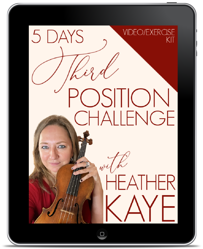 Third Position Challenge for Violinists - Online Violin Education