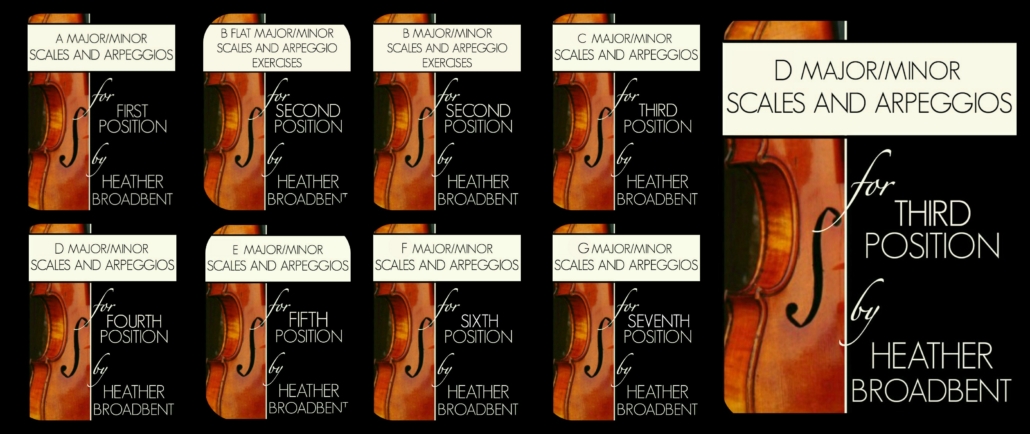 scales to learn violin positions fast