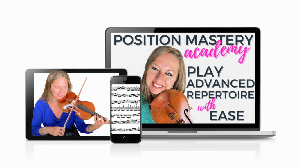 learn violin positions fast