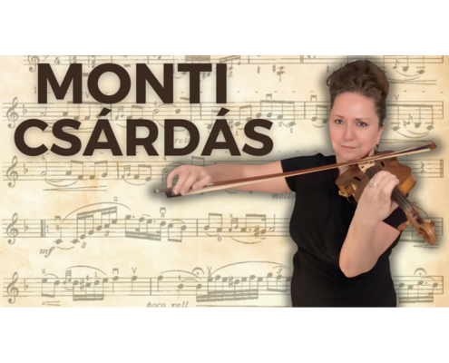 Monti Czardas violin performance by Heather Kaye Broadbent