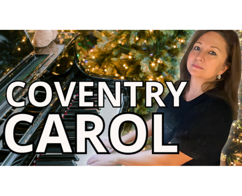 Coventry Carol Piano Accompaniment for Violin