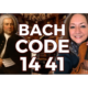Bach musical signature B-A-C-H notes B flat A C B natural with number 14 symbolism