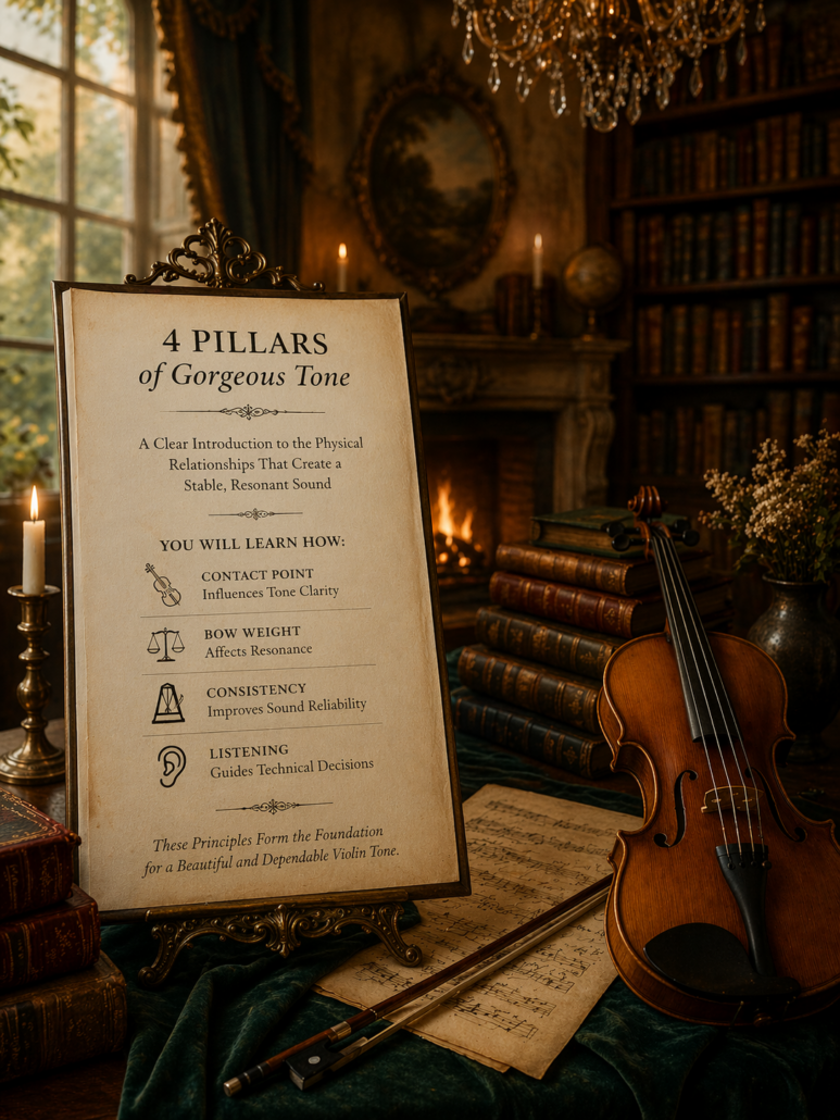 4 Pillars of Gorgeous Violin tone