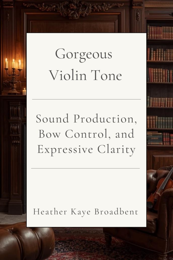 how to sound good on the violin