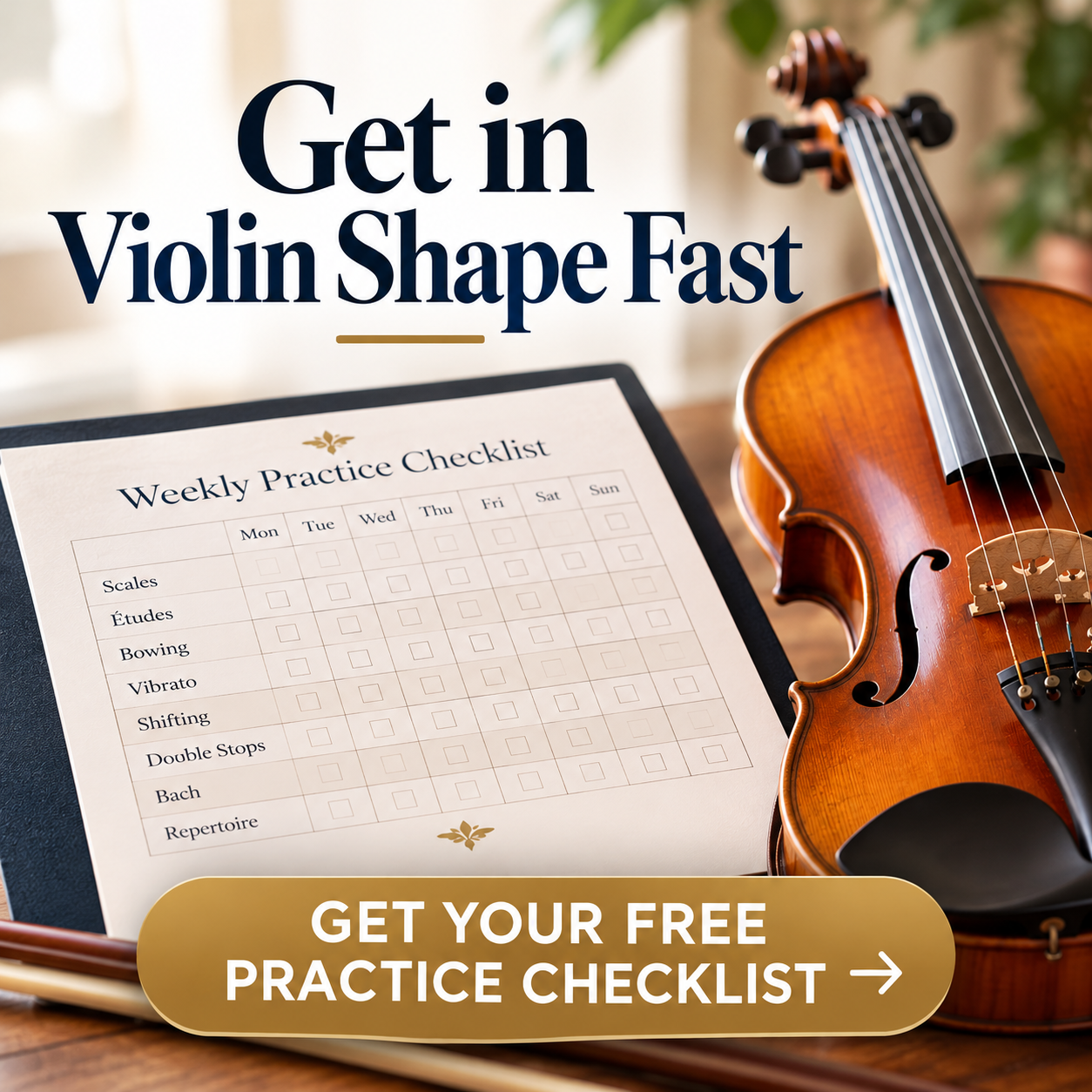 Get in Violin Shape Fast